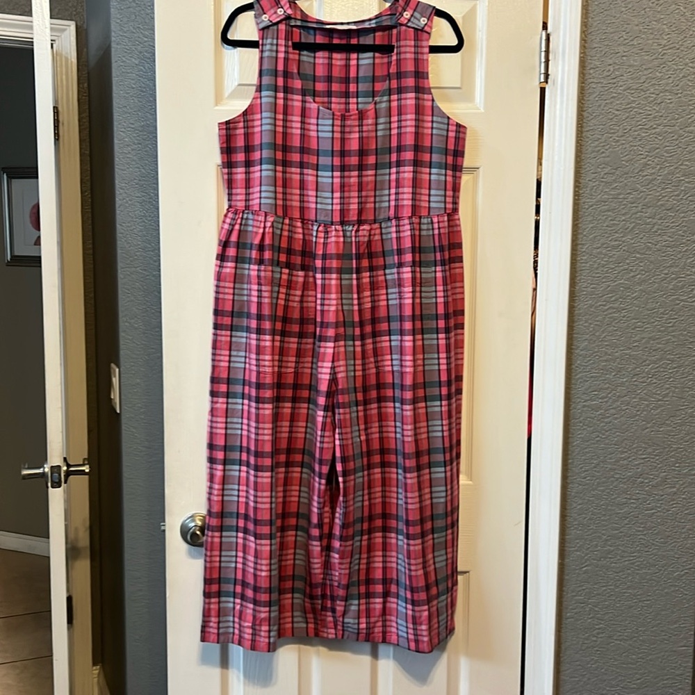 Urban Outfitters cropped 100% Cotton jumpsuit